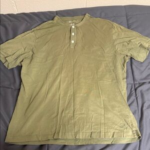 Daniel Cremieux Olive Short Sleeve Henley